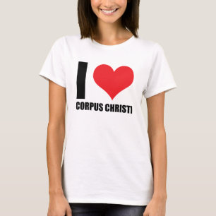Camiseta Eu amo Corpus Christi