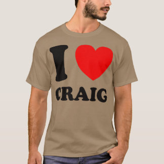 Camiseta Eu Amo Craig