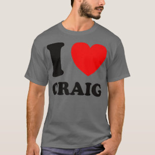 Camiseta Eu Amo Craig