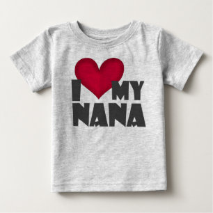 Camiseta "Eu amo Creeper infantil da minha Nana"