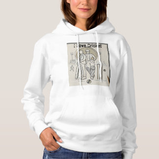 Camiseta Eu amo críquete
