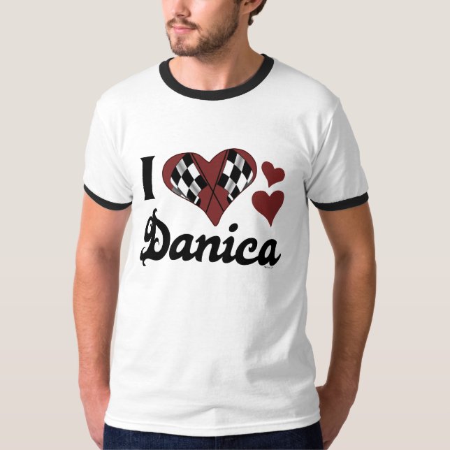 Camiseta Eu amo Danica (Frente)