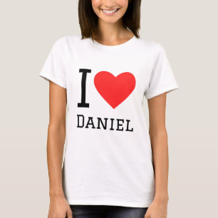 Camiseta Eu amo Daniel