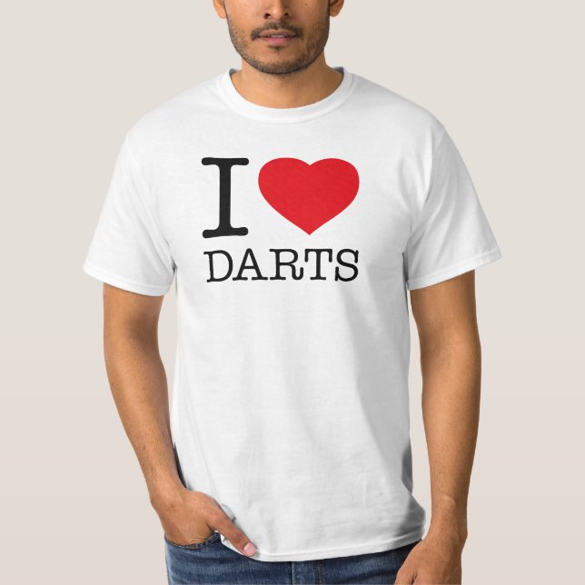 CAMISETA EU AMO DARTS (Frente)