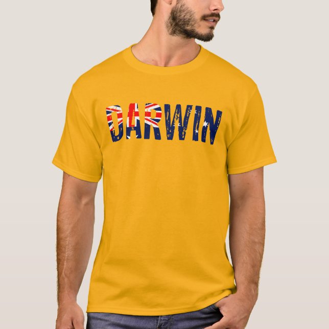 Camiseta Eu amo Darwin Austrália (Frente)