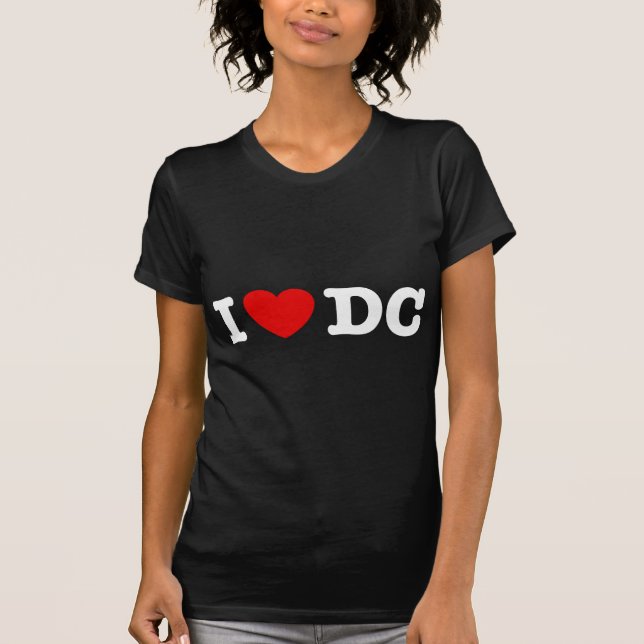 Camiseta Eu amo DC (Frente)