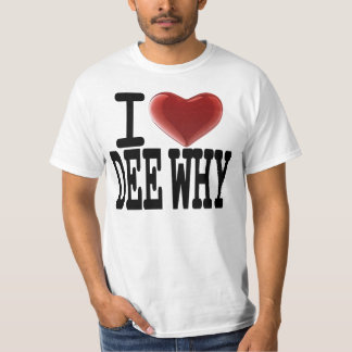Camiseta Eu amo DEE PORQUE