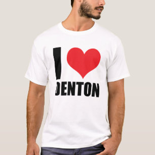 Camiseta Eu amo Denton