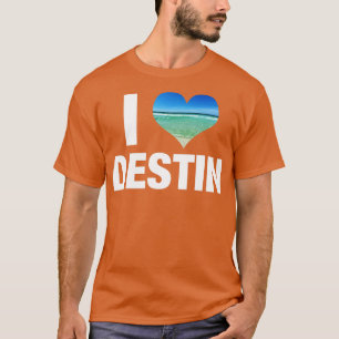 Camiseta Eu Amo Destin Flórida