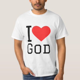 Camiseta Eu amo Deus