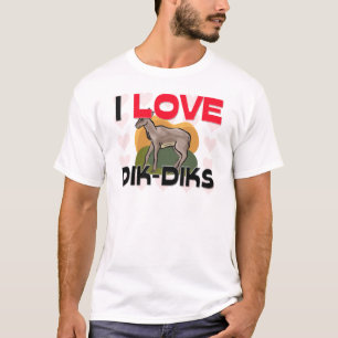Camiseta Eu amo Dik-Diks