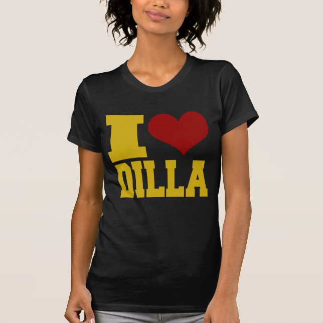 CAMISETA EU AMO DILLA (Frente)