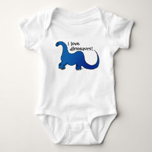 Camiseta Eu amo dinossauros!