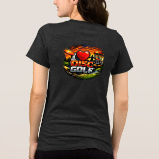 Camiseta Eu amo disc golf