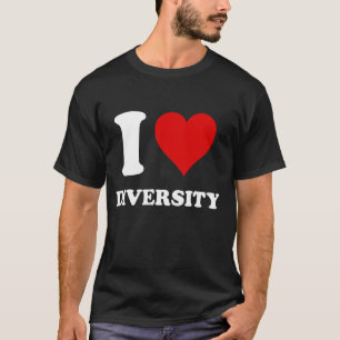 Camiseta Eu Amo Diversidade