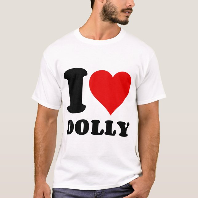 CAMISETA EU AMO DOLLY (Frente)