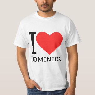Camiseta Eu amo dominica