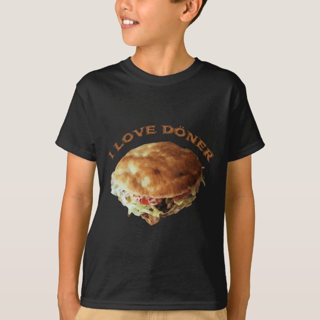 Camiseta Eu amo Döner (Frente)