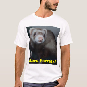 Camiseta Eu amo doninhas!