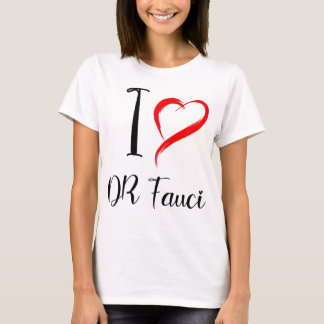 Camiseta eu amo Dr. Fauci, Dr. Anthony Fauci