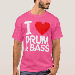Camiseta Eu Amo Drum E Bass