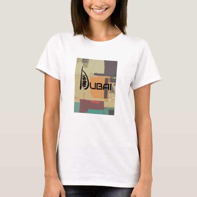 Camiseta Eu amo Dubai (Frente)