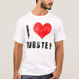 Camiseta Eu amo Dubstep