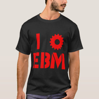 Camiseta EU AMO EBM Vermelho