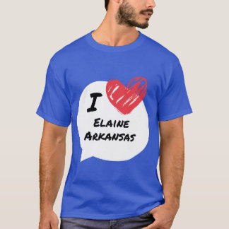 Camiseta Eu amo Elaine Arkansas