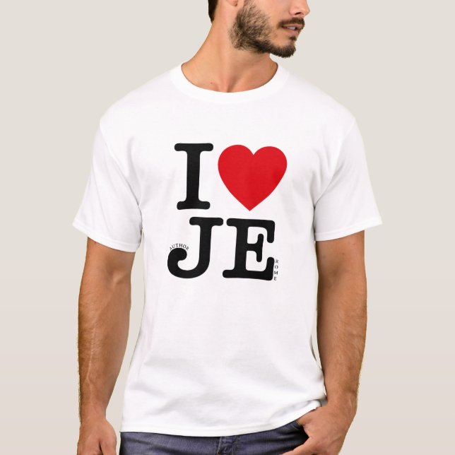 CAMISETA EU AMO ELE (Frente)