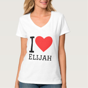 Camiseta Eu amo Elijah