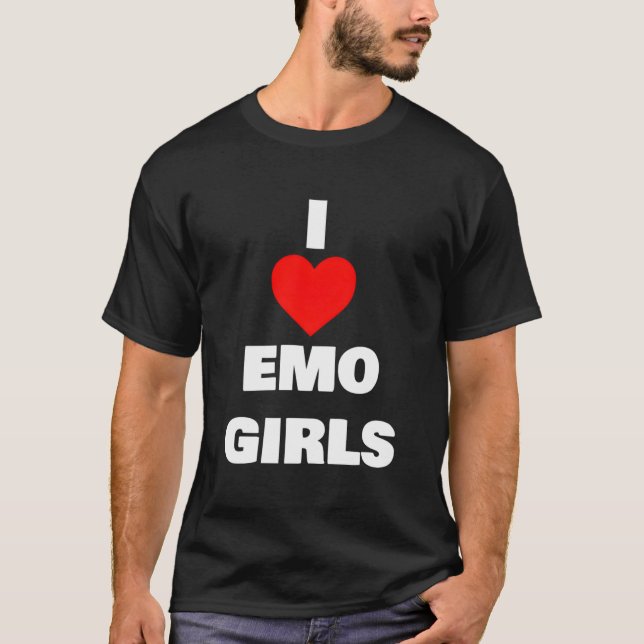 Camiseta Eu Amo Emo (Frente)