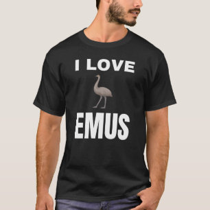 Camiseta Eu amo Emus