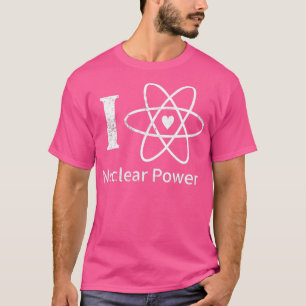 CAMISETA EU AMO ENERGIA NUCLEAR 1