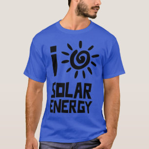 Camiseta Eu amo energia solar
