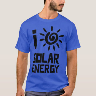 Camiseta Eu amo energia solar