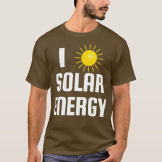 Camiseta Eu amo energia solar 2