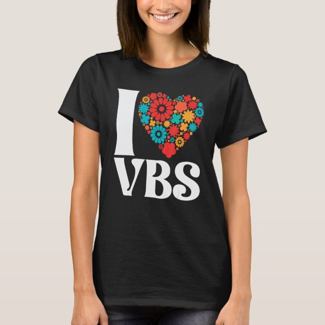 Camiseta Eu Amo Equipe de Professores da Escola Bíblica de  (Frente)