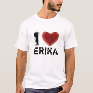 CAMISETA EU AMO ERIKA
