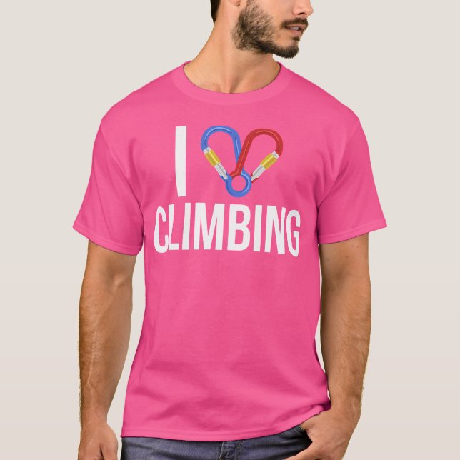 Camiseta Eu Amo Escalar (Frente)