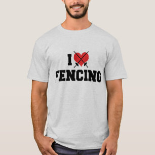 Camiseta Eu Amo Esgrima