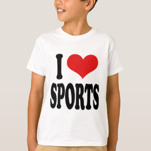 Camiseta Eu amo esportes
