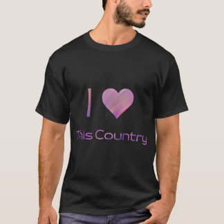 Camiseta Eu Amo Este País