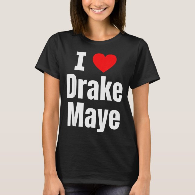 Camiseta Eu Amo Fã de Futebol Maye (Frente)