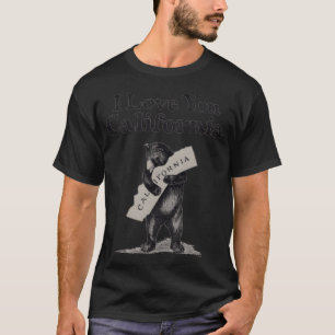 Camiseta Eu Amo família Califórnia