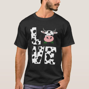 Camiseta Eu Amo Fazendeiro de Vaca