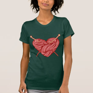 Camiseta Eu amo fazer malha