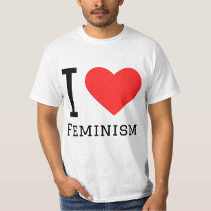 Camiseta Eu amo feminismo