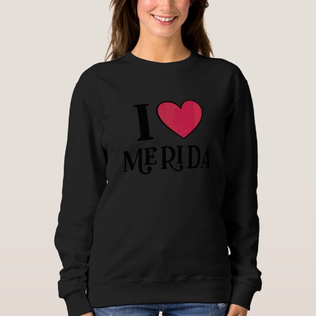 Camiseta Eu Amo Férias em Mérida México   (Frente)