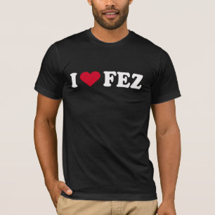 CAMISETA EU AMO FEZ
